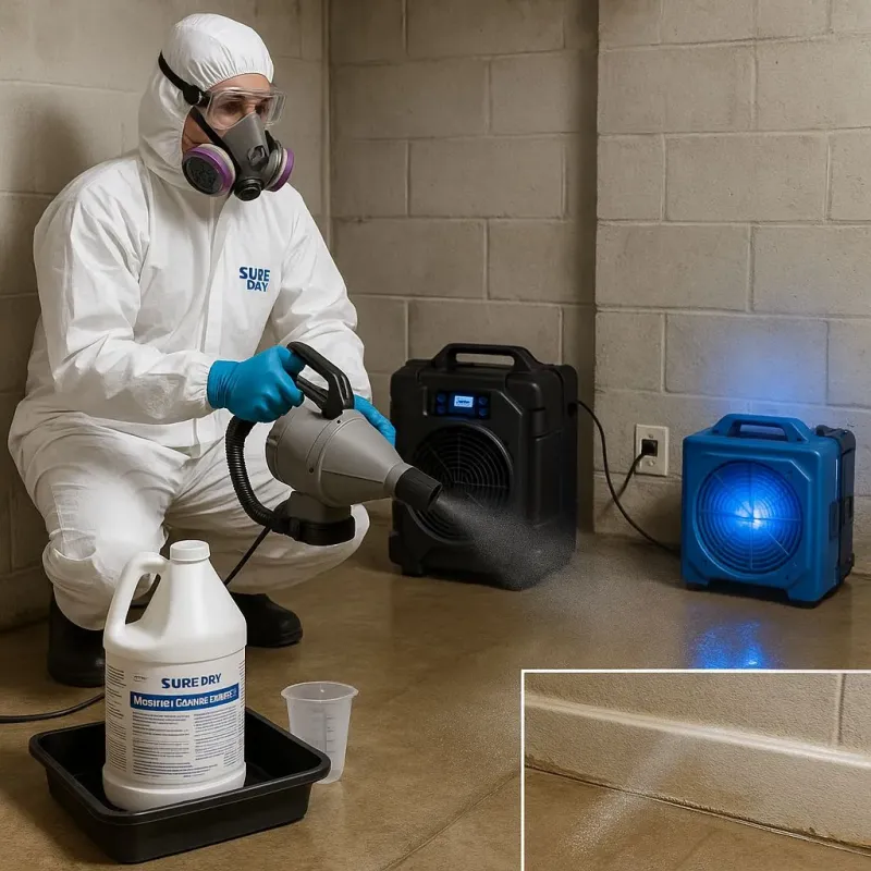 Sanitization and Odor Removal process in Randolph County, NC