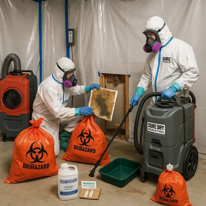 Contaminated Water Handling Protocols process in Randolph County, NC